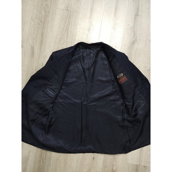 Recent Canali Wool Cashmere Striped Blazer Mens Sport Coat 56R EU‎ / 46R US - Picture 11 of 14